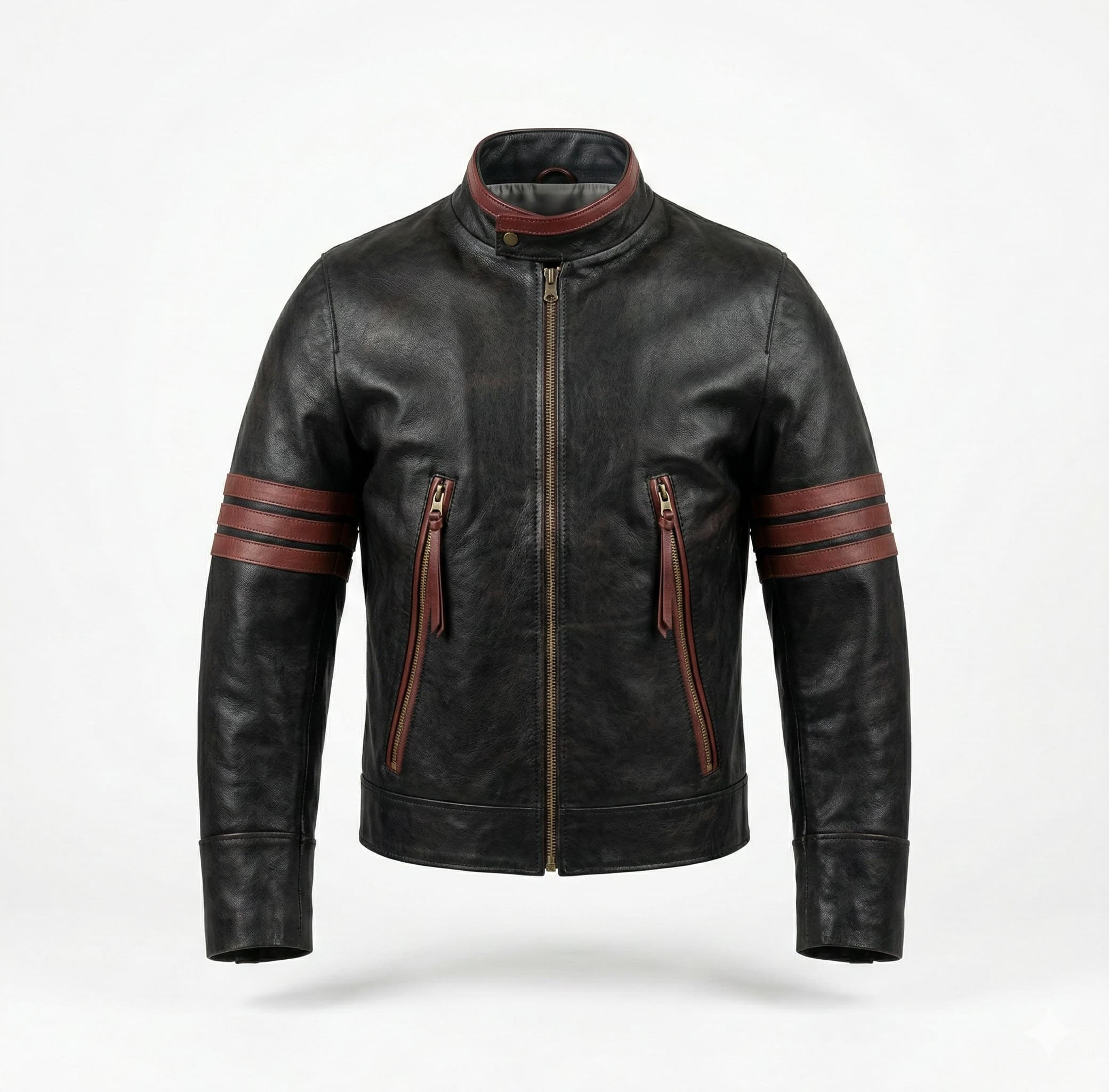 Chamarra de Piel Logan para Hombre – Chaqueta Estilo Wolverine